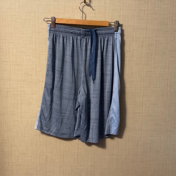 BCG Men's Blue and Gray Athletic Shorts - Picture 2 of 5